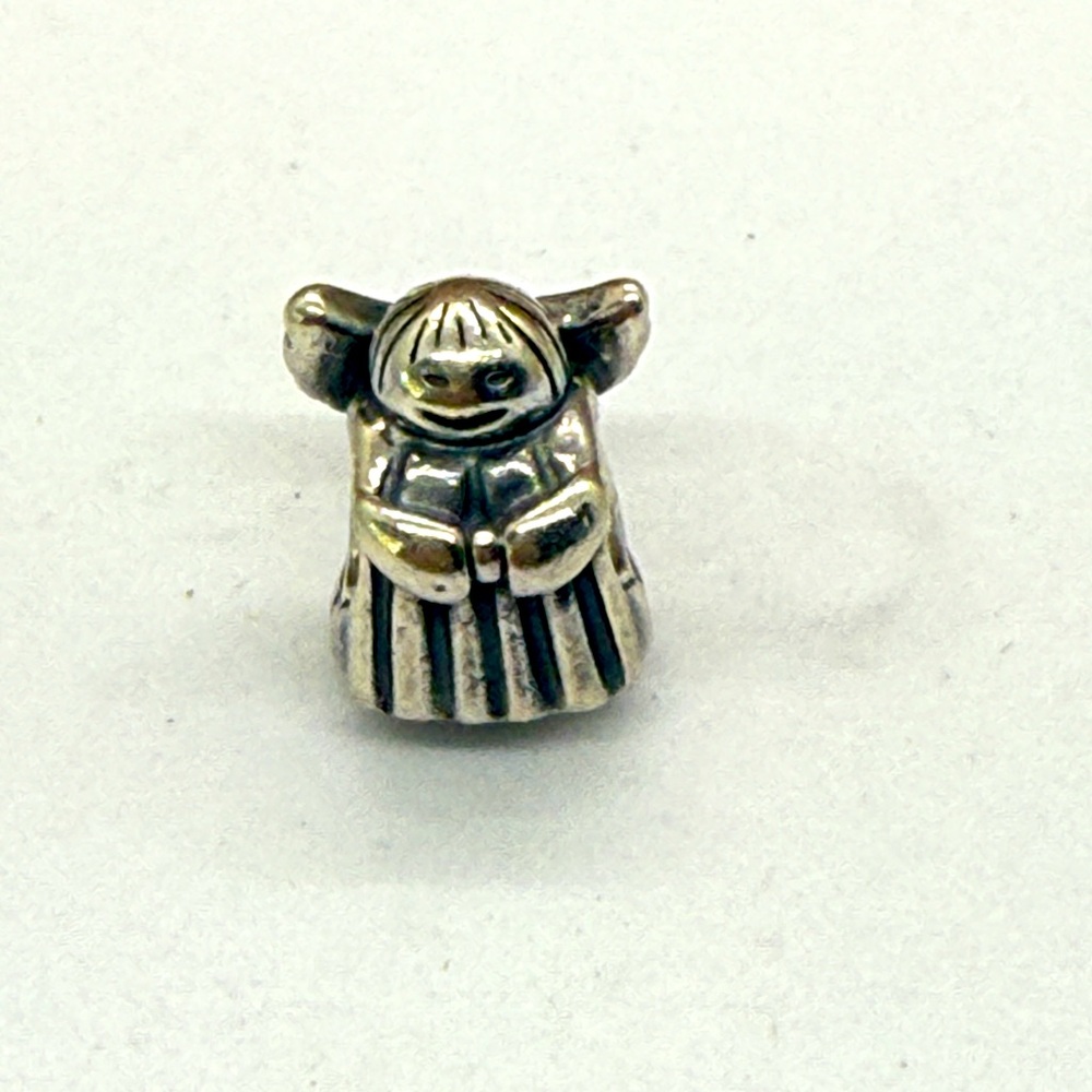 Pandora Retired Sterling Silver Angel Prayer Charm S925 ALE
